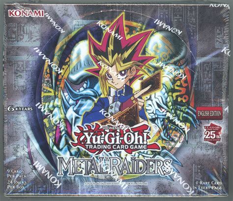 metal raaiders booster box|yu-gi-oh! metal raiders price list.